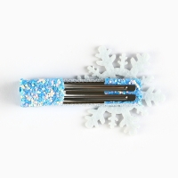 Заколка для волос новогодняя &laquo;Маленькой принцессе&raquo;, на Новый год, снежинка, 15 х 5 см