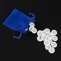 Руны для гадания "Скандинавские", 25шт, светлая кожа Руны для гадания "Скандинавские", 25шт, светлая кожа