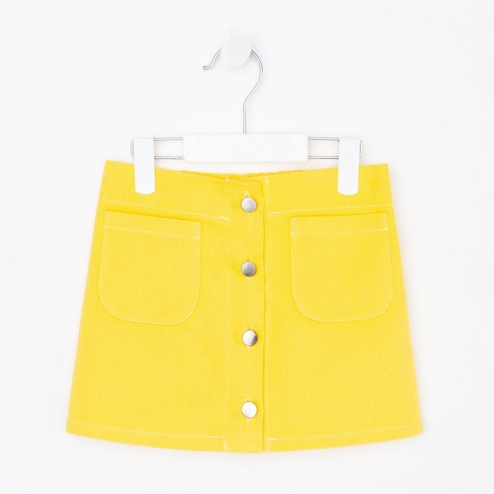 Юбка детская KAFTAN, размер 30 (98-104 см), цвет жёлтый
