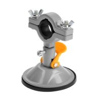 Стойка для дрели ТУНДРА, крепление на присоске, поворотная на 180&deg;, d=32 мм, высота 100 мм