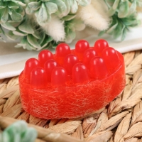 Мыло массажное с люффой "Малина/Ежевика" 100 г "Добропаровъ" розовый Мыло массажное с люффой "Малина/Ежевика" 100 г "Добропаровъ" розовый