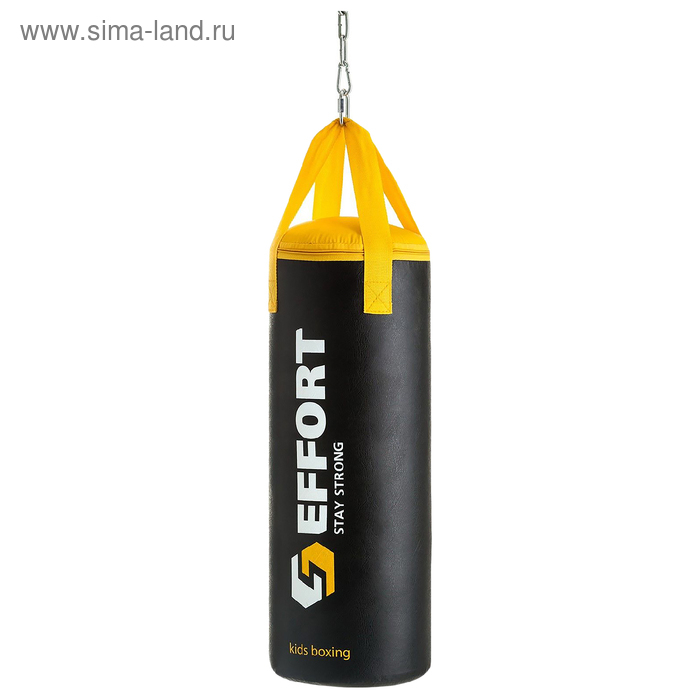 Боксёрский мешок EFFORT KIDS, вес 11 кг, на ленте ременной