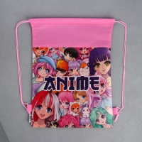 Мешок для обуви &laquo;Мир аниме&raquo; полиэстер, размер 30 х 40 см