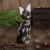 Сувенир дерево "Кошка с котенком" 4,5х8х20 см