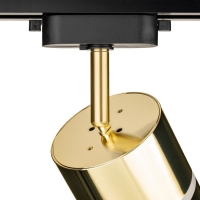 Светильник трек-й ARTLINE повор-й 85x80mm GX53 230В алюм/пласт 4м&sup2; золото 59868 2 Ritter