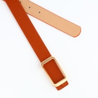 Ремень женский, ширина 2,6 см, пряжка металл, цвет рыжий Ремень женский, ширина 2,6 см, пряжка металл, цвет рыжий