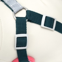 Комплект Sport+, М, поводок 120 x 1,5 см, ОШ 44-48 см, ОГ 51-60 см, розово - чёрный Комплект Sport+, М, поводок 120 x 1,5 см, ОШ 44-48 см, ОГ 51-60 см, розово - чёрный