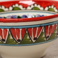 Коса Риштанская Керамика "Узоры" 15 см, малая, Коса Риштанская Керамика "Узоры" 15 см, малая,