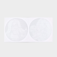 Раскраска-антистресс по сердечкам &laquo;Голубоглазая красавица&raquo;, 21 х 21 см