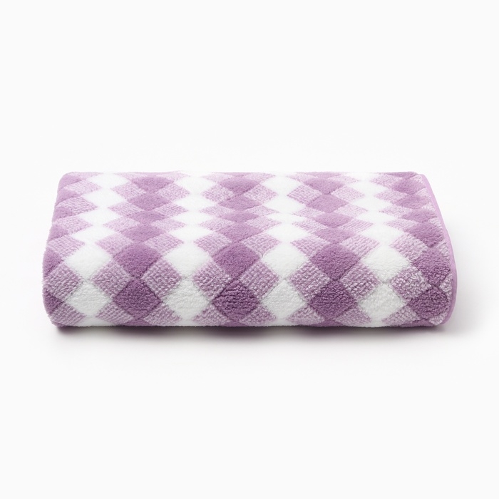 Полотенце банное Этель Полотенце банное Этель "Градиент", цв. розовый, 70х140 см, 100% п/э, 240 г/м2