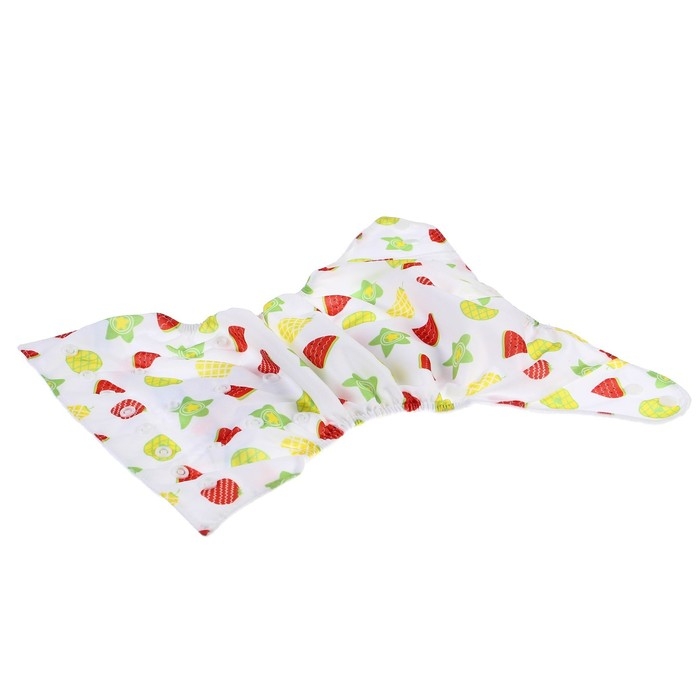 Трусики-подгузник, многоразовый &laquo;Фрукты&raquo;, Крошка Я