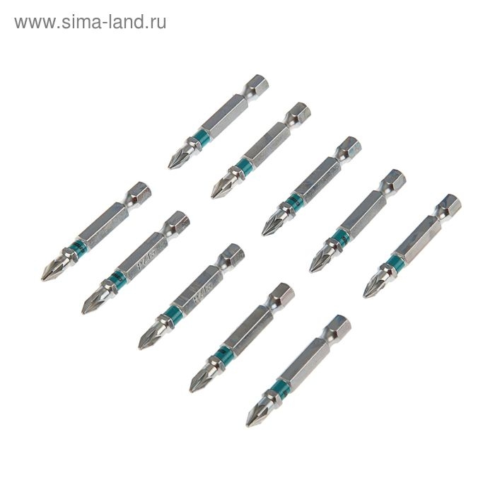 Набор бит GROSS 11344, PZ1х50, сталь S2, 10 шт Набор бит GROSS 11344, PZ1х50, сталь S2, 10 шт