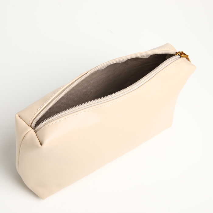 Сумка женская на клапане TEXTURA, средний размер, цвет молочный