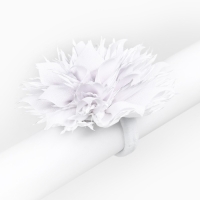 Выпускной. Бант для волос на резинке, белый, 11 см, Минни Маус Выпускной. Бант для волос на резинке, белый, 11 см, Минни Маус