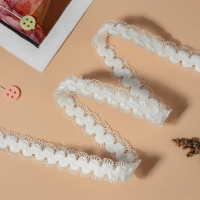 Резинка для бретелей, ажурная, 15 мм, 10 ± 0,5 м, цвет белый Резинка для бретелей, ажурная, 15 мм, 10 ± 0,5 м, цвет белый