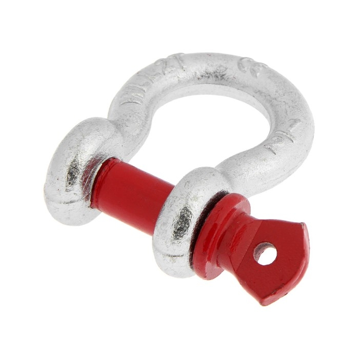 Скоба такелажная грузоподъемная, ТУНДРА, омега со штифтом G-209, 1/2, 2т., 1 шт. Скоба такелажная грузоподъемная, ТУНДРА, омега со штифтом G-209, 1/2, 2т., 1 шт.