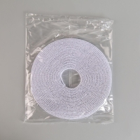 Сетка антимоскитная на окна для защиты от насекомых, 150&times;180 см, крепление на липучку, цвет белый