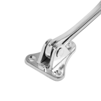 Фиксатор дверной LOCKLAND, "козья ножка", цвет хром Фиксатор дверной LOCKLAND, "козья ножка", цвет хром