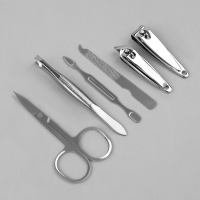 Набор маникюрный «Цветочный сад», 6 предметов, разноцветный Набор маникюрный «Цветочный сад», 6 предметов, разноцветный