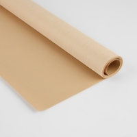 Искусственная кожа, 137 × 50 см, 0,5 мм, цвет молочный Искусственная кожа, 137 × 50 см, 0,5 мм, цвет молочный