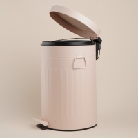 Ведро для мусора SL Home, 12 л, 27&times;32&times;43 см, цвет бежевый