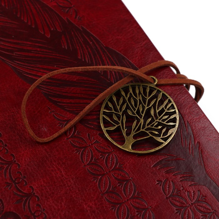 Родословная книга &laquo;Наш род&raquo;, 56 листов, бордо, 35 х 23,5 см