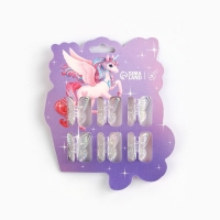 Краб для волос &laquo;Волшебство&raquo;, набор 6 шт, 1,5 х 1,5 см