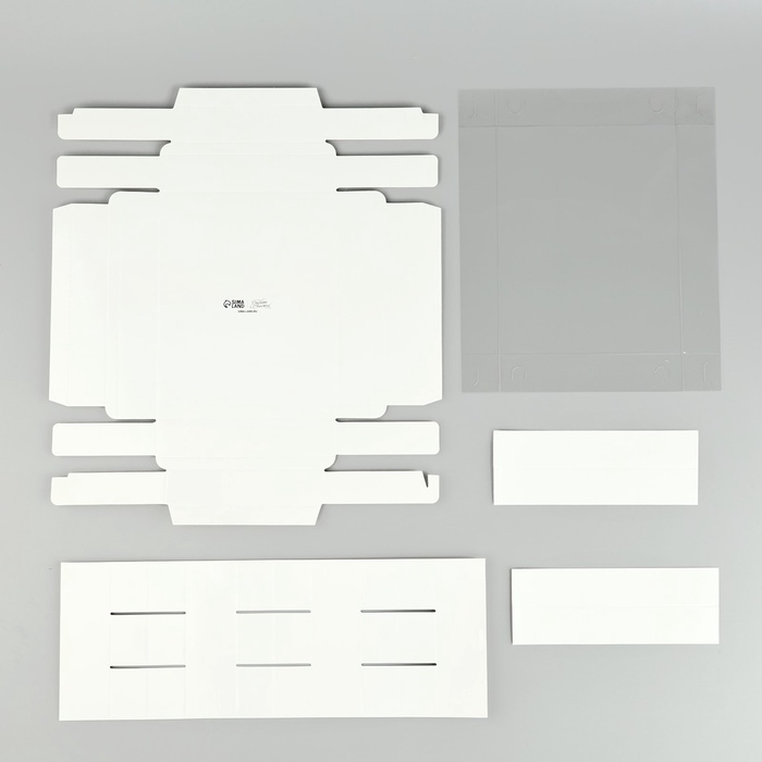 Коробка под 12 конфет с ячейками «Белая», 14.5 х 18.5 х 3 см Коробка под 12 конфет с ячейками «Белая», 14.5 х 18.5 х 3 см