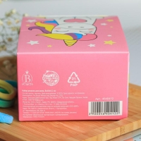 Резинки для волос , набор &laquo;Махрушка&raquo;, единорог 100 шт.