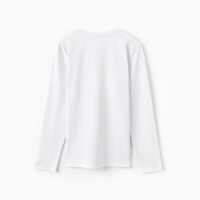 Джемпер (лонгслив) мужской MINAKU: Basic line MAN цвет белый ,размер 54 Джемпер (лонгслив) мужской MINAKU: Basic line MAN цвет белый ,размер 54