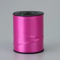 Лента для декора и подарков, ярко-розовый, 0,5 см х 500 м