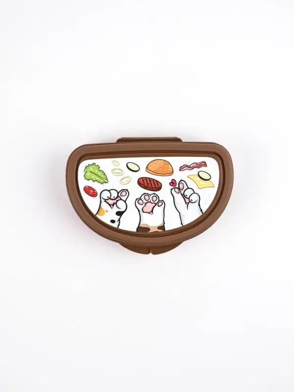 Бутербродница &laquo;Лапки&raquo;, 14&times;10&times;4 см