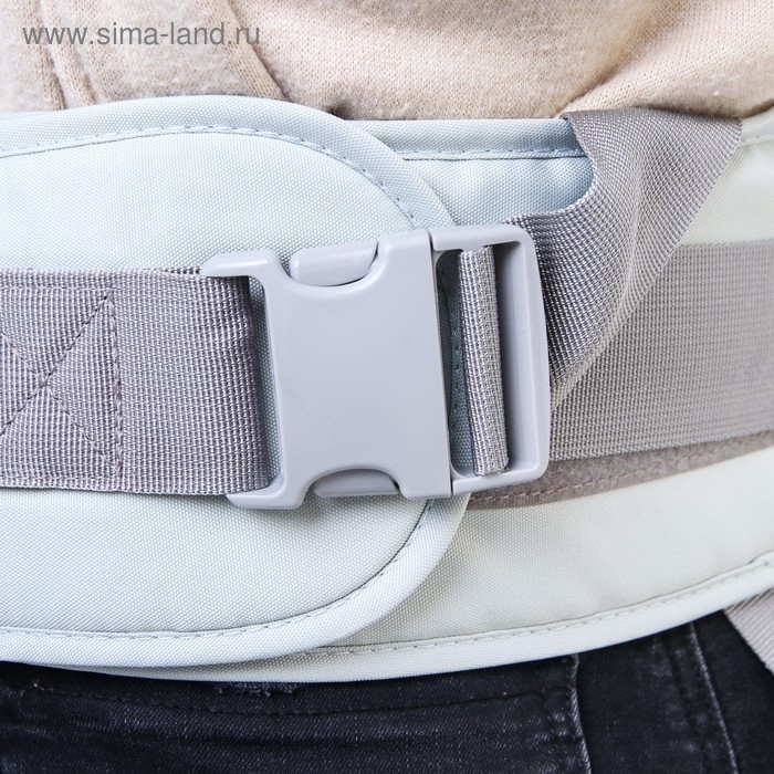 Рюкзак-кенгуру, хипсит для малыша &laquo;Абстракция&raquo;, от 3 до 20 кг., цвет серый