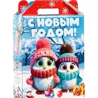 Сладкий новогодний подарок &laquo;Совята&raquo;, 800 г