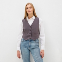 Жилет женский MIST: Classic Collection р. 48, серый Жилет женский MIST: Classic Collection р. 48, серый