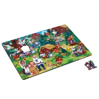 Фигурный пазл «Сказочное путешествие» + ребусы Фигурный пазл «Сказочное путешествие» + ребусы