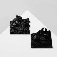 Набор значков (2 шт.) &laquo;Япония&raquo; магические парни, цветной в чёрном металле