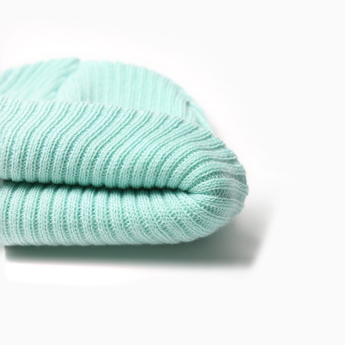 Шапка детская MINAKU р-р 48-50, цвет мятный Шапка детская MINAKU р-р 48-50, цвет мятный