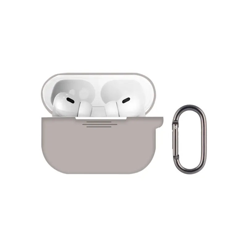 Чехол APods Pro 3 с карабином №1 Stone