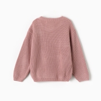 Джемпер детский KAFTAN Love р.34 (122-128 см), розовый Джемпер детский KAFTAN Love р.34 (122-128 см), розовый