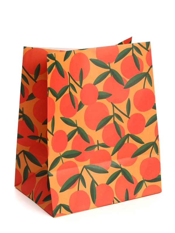 Набор крафтовых пакетов со стикерами, Чебурашка, 18х22х12 см