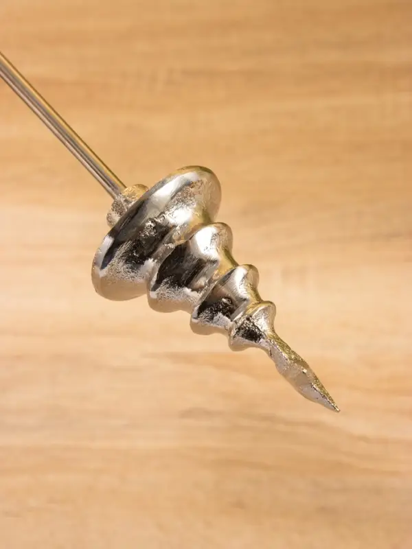 Гаситель для свечей "Ёлочка со звездой" алюминий 33,5х5х8 см