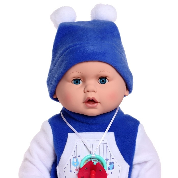 Кукла &laquo;Витенька 10&raquo; с пустышкой, со звуковым модулем, 50 см