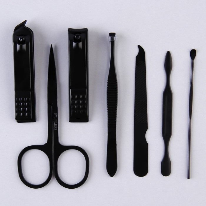 Маникюрный набор 7 предметов &laquo;Strong man&raquo;, 10,8 х 6,7 см