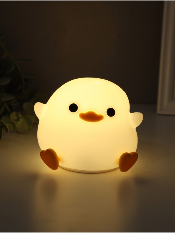 Ночник антистресс "Утенок" 2Вт LED RGB USB 10х12х9,5см