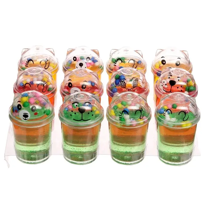 Лизун - слайм &laquo;Напиток&raquo;, МИКС