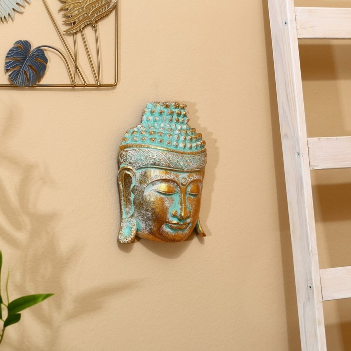 Сувенир "Голова Будды" албезия 25 см