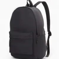 Рюкзак, 41*30*15 см, отд. на молнии, н/карман 2 бок/карм, отд/ноут, черный