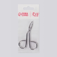 Пинцет в форме ножниц, изогнутый, 8 см, цвет серебристый Пинцет в форме ножниц, изогнутый, 8 см, цвет серебристый