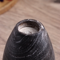 Подсвечник "Чимахи" дерево Джати, d 4 см 10х10х15 см, цв. темно-коричневый